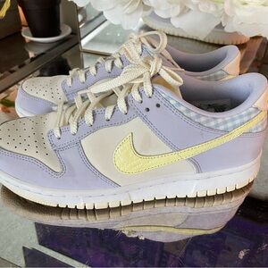 Nike Dunk Low SE GS Easter Egg Purple Yellow 2023 FJ4641-536 GS Size 7Y